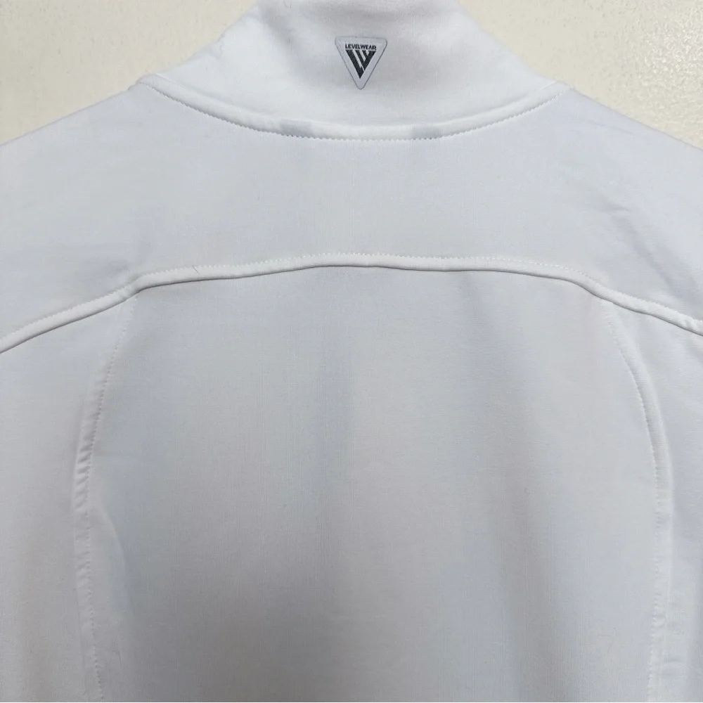 LEVELWEAR Womens Small Layer Resort White Golf Vest - Picture 10 of 12